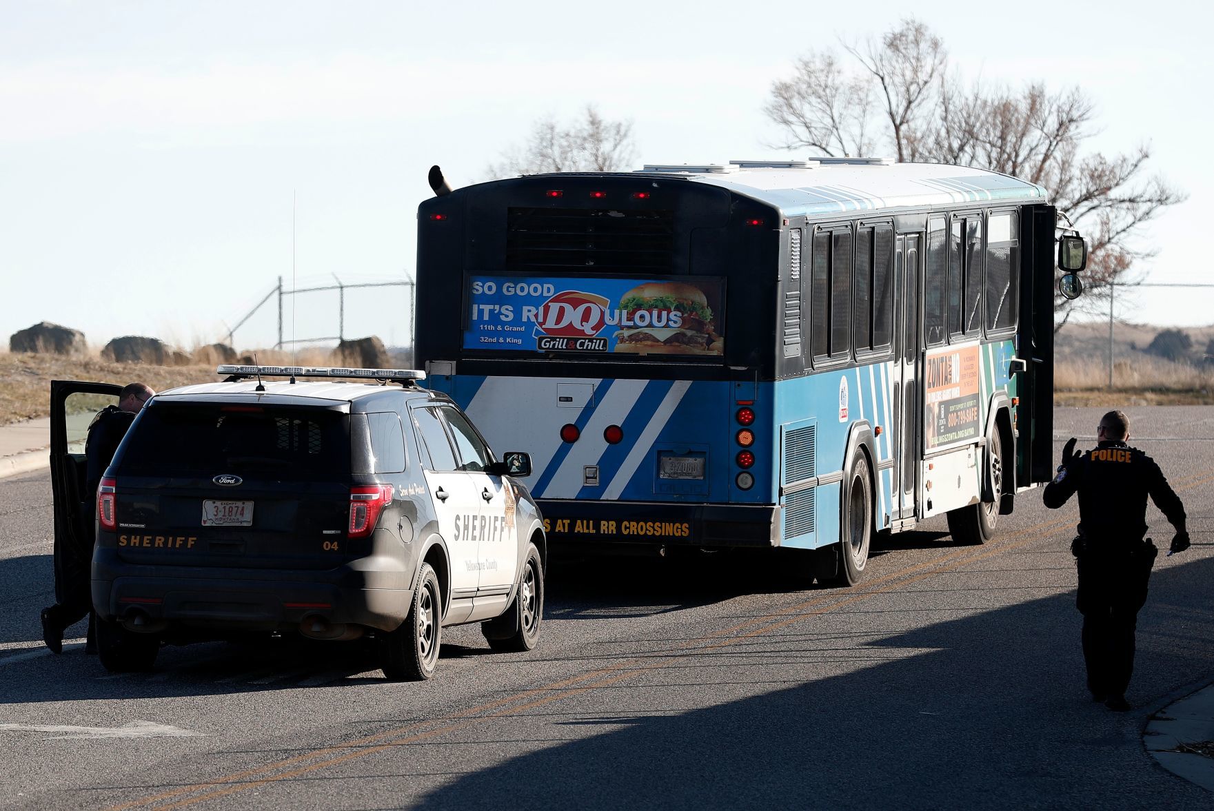 Stolen MET bus